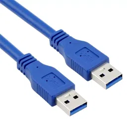 Mak World Super Speed USB 3.0 Type A Cable Male to Male 1.5 m Length, Blue-image-95