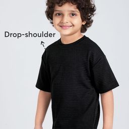 Hopscotch Boys Textured T-shirt-picture-21