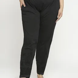 Indiankala4u Women Comfort Skinny Fit High-Rise Easy Wash Trousers-image-65