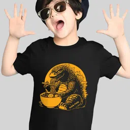 Kiddy Viddy Boys Graphic Printed Round Neck T-shirt-picture-22