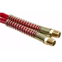 RS PRO 3.6m PA Recoil Hose with R 1/4 connector Red image 2