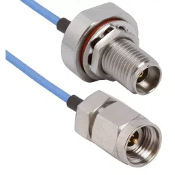 AMPHENOL SV MICROWAVE RF CABLE, 2.92MM RP PLUG-BLKHD JACK/6", 7015-1064-picture-28