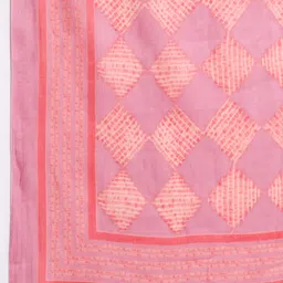 Readiprint Fashions Plus Size Floral Printed Mirror Work Pure Cotton Kurta Set image 4