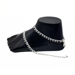 AamNa Enterprises Silver-Plated Anklet image 3