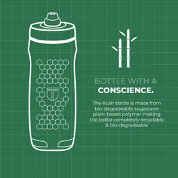TEGO - Rush Sugarcane Plastic Running Bottle For cycling, exercise, gym, portable,fitness,sipper For Men, Women & Kids image 4