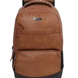 Hot Shot Bags Vintage Series 1395 32 L Faux Leather Water Resistant Anti Theft Laptop Backpack  Office Backpack  College Backpack - 19 Inches-image-85
