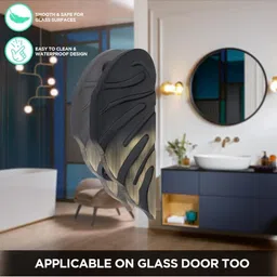 GLOXY Set Of 2 Aluminium 6.5 Inch Leaf Shape Door Handles image 3