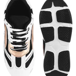 Shoetopia Colour Blocked Sneakers - White image 5