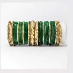 SAVORADE Green Stainless Steel Bangle-picture-30