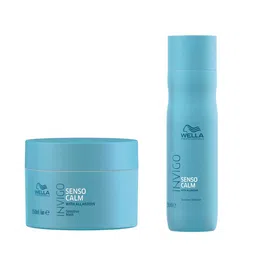 WELLA PROFESSIONALS Set of Invigo Balance Senso Calm Sensitive Shampoo & Sensitive Mask image 1