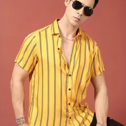 Voroxy Men Relaxed Printed Casual Shirt-picture-21