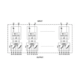 Shavison Socket Mounted Relay Module 4 Channel 2 C/O, AS433-110VAC-S-OE image 2