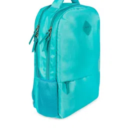 Chumbak Women Turquoise Blue Solid Backpack image 5