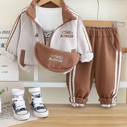 StyleCast x Revolte Boys Printed T-shirt and Shirt with Trousers Clothing Set-picture-31