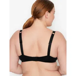 victoria's secret intimates Victoria's Secret Black Very Sexy Bombshell Add-2-Cups Shine Strap Push-Up Bra (38D) image 2