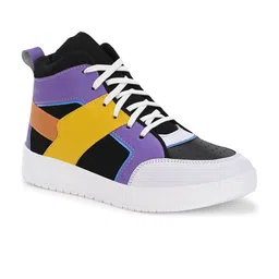 HERE&NOW Men Mid-Top Lace-Ups Sneakers image 2