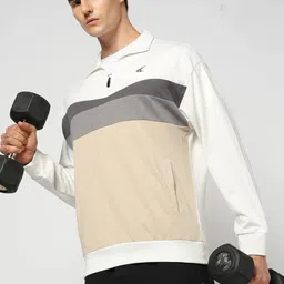 Performax Men Colourblocked Sweatshirt image 2