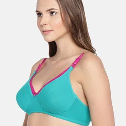 Inner Sense Green Non-Wired Organic Cotton Antimicrobial Sustainable Maternity Bra IMBC003B_3B_3B image 4