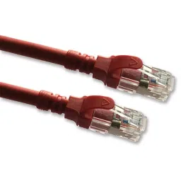 VIDEK PATCH LEAD, CAT6A, RED, 3M, 2996AS-3R-picture-27