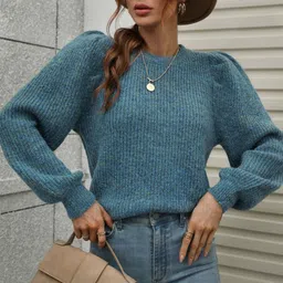 HERE&NOW Women Ribbed Pullover-picture-39