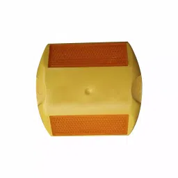 Signxpress India SI-101 ABS Road Stud Plain (Yellow) image 3