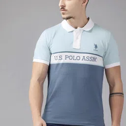 U.S. Polo Assn. Men Polo Collar Pure Cotton T-shirt-picture-20