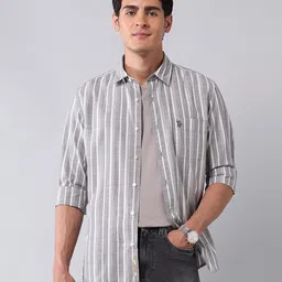 U.S. Polo Assn. Denim Co. Men Classic Striped Casual Shirt-picture-14