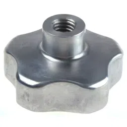 RS PRO Silver Multiple Lobes Clamping Knob M8 Threaded Hole, 478428 image 3