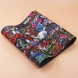 Alexvyan Red Cartoon Printed Gaming Anti-Slip Mousepad-picture-10