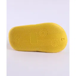 Cute Walk by Babyhug Slip On Clogs Rocket Applique - Yellow image 5