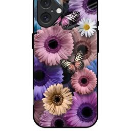 QRIOH Floral Printed iPhone 16 Plus Back Case Mobile Accessories-picture-32