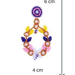Tipsy closet Women Purple Jewellery Set image 4