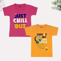 Billion Boys 2 Printed Bio Finish Applique T-shirt-picture-49