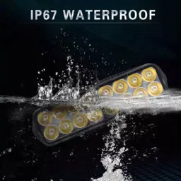 SHOP4U Waterproof 16 LED Fog Light Head Lamp Compatible with Royal Enfield All Models image 4