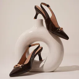 Froh Feet Embellished Kitten Sandals-picture-31