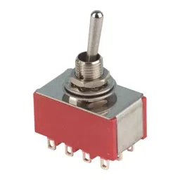 E-SWITCH TOGGLE SWITCH, 4PDT, 5A, 120VAC, SOLDER, 1004P3T1B1M1QE.-picture-19