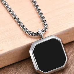 J.S ENTERPRISES Square Pendants with Chains-picture-41