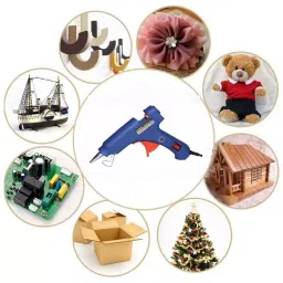 Fadman 20 W Hot Melt Mini Glue Gun with 5 Stick Blue 7 mm Stick Dia., SH_5-Bluemini-20wt-5-St image 4