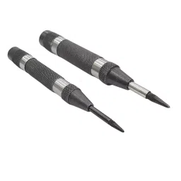 A.D INTERNATIONAL Automatic Center Punch with Replaceable Hardened Steel Tip with Rust Resistant Black Oxide Finish and Knurled Finger Grip, K0-8EUM-CD9J (Set of 2)-image-13