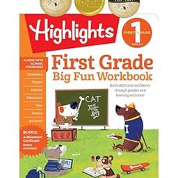 penguin random house The Big Fun First Grade Activity Book - English-picture-49