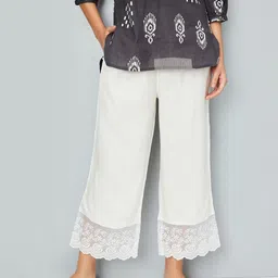 max Women Embroidered Palazzos-image-88