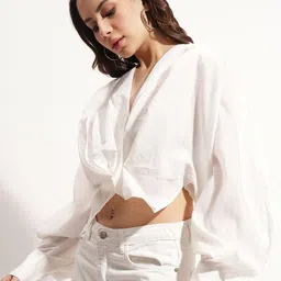 ESPYR By Tokyo Talkies Women Solid Top image 2