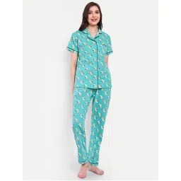 Bedtime Story Turquoise Peanut Sweet Dream Pant with Shirt-picture-15
