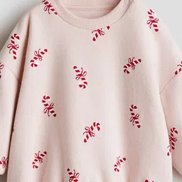 H&M Printed Brushed-Inside Sweatshirt image 3