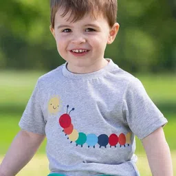 INCLUD Boys Graphic Printed Round Neck Regular Fit Casual T-Shirt-picture-39