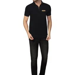 Blisstone Men Batman Printed Polo Collar T-shirt image 5