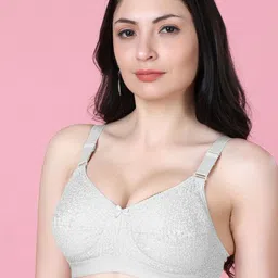 SHYAM SONS FLAIR Dipali Pack Of 3 Non Padded Full Coverage Minimizer Bra image 3