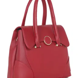 Stamp PU Structured Handheld Bag image 5