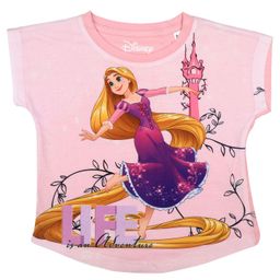disney by wear your mind Disney By Crossroads Short Sleeves Princess Rapunzel Printed Top - Light Pink-picture-20