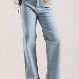 zayla Women Wide Leg High-Rise Stretchable Jeans-picture-48